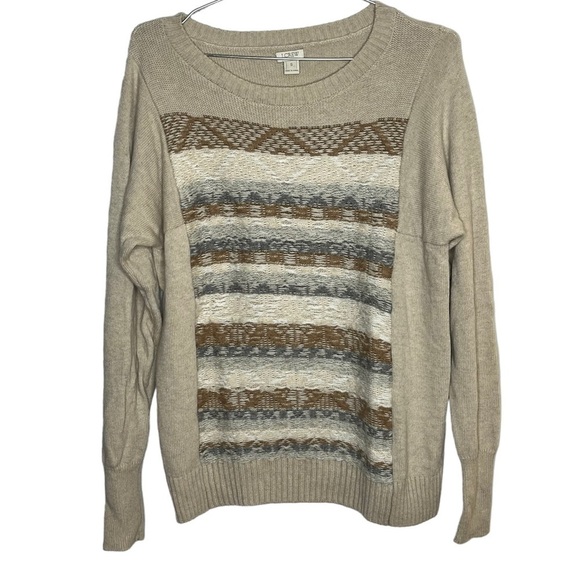 J. Crew Factory Merino Wool Blend Knit Sweater Crew Neck - Picture 1 of 8